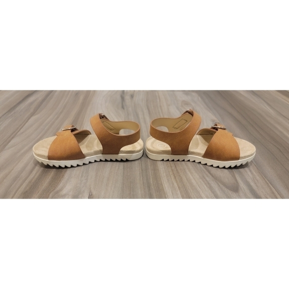 Cat & Jack Brown Sandals size 7 - Picture 4 of 9